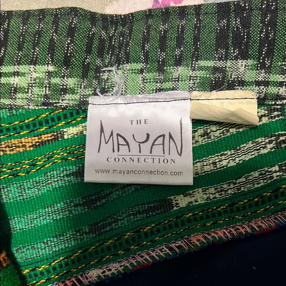The Mayan Connection Multicolor Patchwork Wrap Sk… - image 2